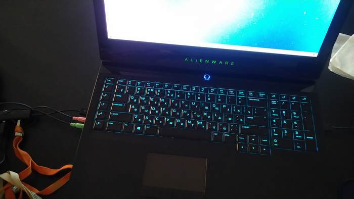 Alienware 17 R4 Intel 7700hq - общий вид на ноутбук